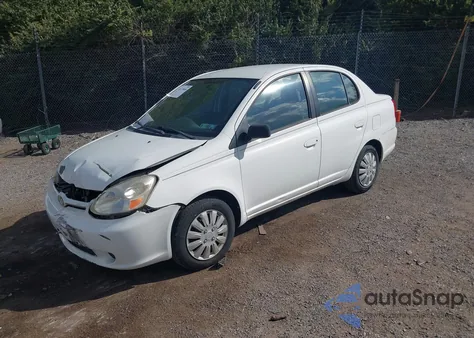 2003 Toyota Echo z USA, uszkodzony, nr VIN JTDBT123835042243